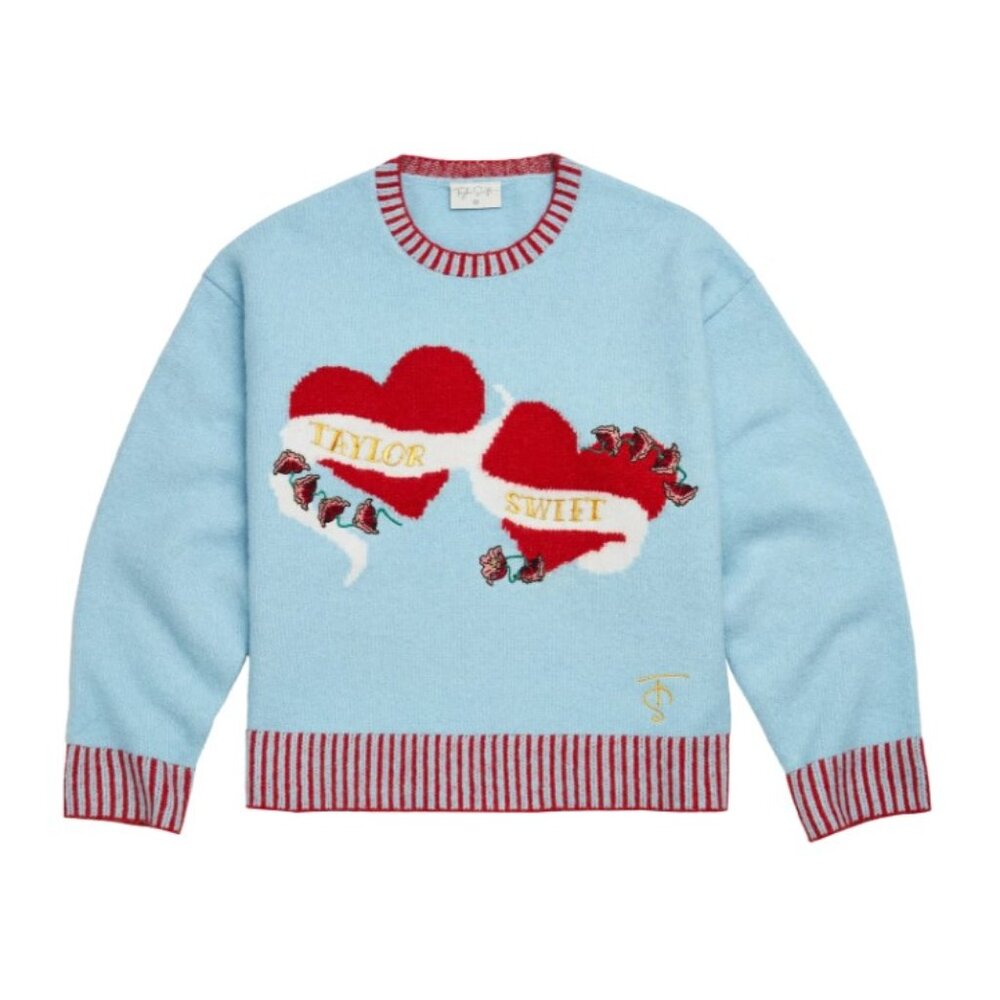 NWT • Taylor Swift Album Heart Sweater • 3X (Sold Out!)